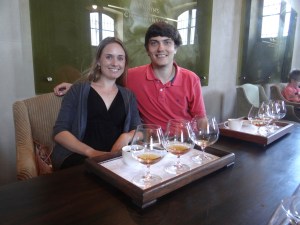 Brandy tasting in Cape Town, South Africa